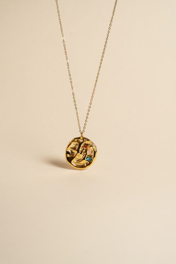 Collar Zirko Dorado 3 Circonitas