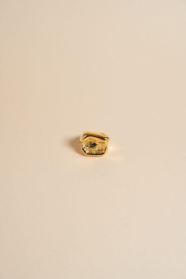 Anillo Zambra Efecto Martillado